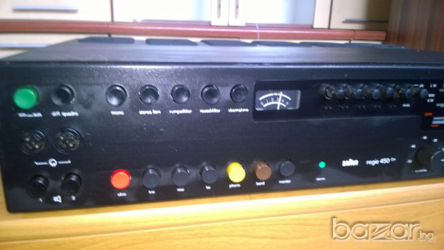 braun regie 450 ch-stereo receiver-нов внос швеицария, снимка 4 - Ресийвъри, усилватели, смесителни пултове - 7928875