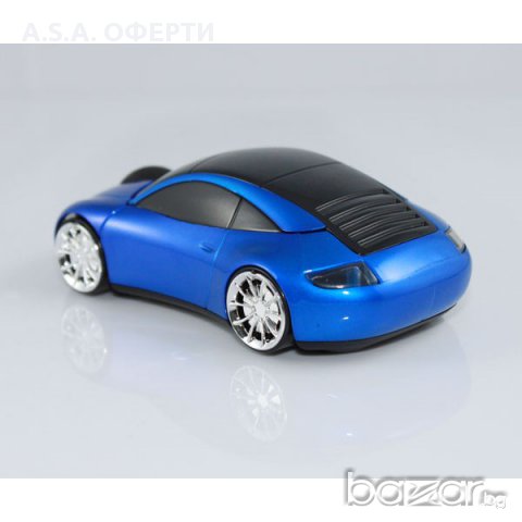 Мишка с формата на кола - Порше, снимка 7 - Лаптоп аксесоари - 8355010