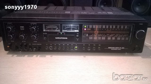 Grundig super hifi r35-receiver-made in germany-внос швеицария, снимка 9 - Ресийвъри, усилватели, смесителни пултове - 13284571