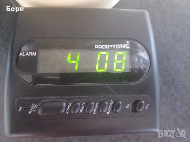 Ел.Часовник с аларма RADIOTONE, снимка 2 - Други - 25336627