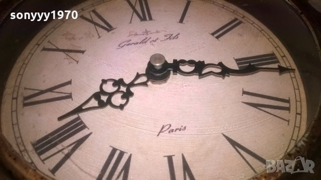 gerald et jils-paris-105х45см-ретро часовник-внос швеицария, снимка 10 - Антикварни и старинни предмети - 23857072