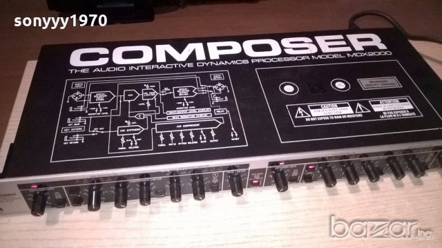 behringer mdx 2000 composer-внос швеицария