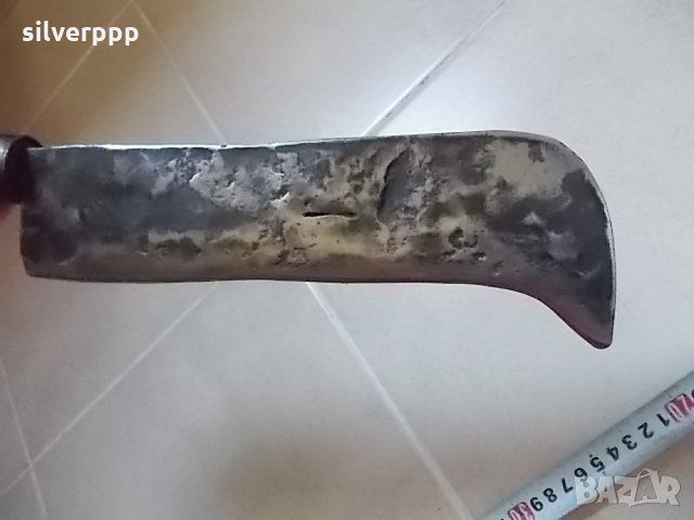  Старо масивно сечиво , снимка 3 - Антикварни и старинни предмети - 22045031