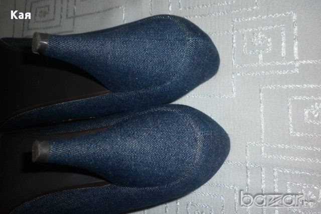 Дънкови обувки , снимка 9 - Дамски обувки на ток - 15000619