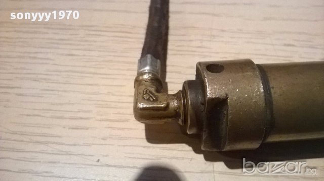 антика немска помпа-мед/месинг 44-74см-внос швеицария, снимка 5 - Аксесоари за велосипеди - 13826119