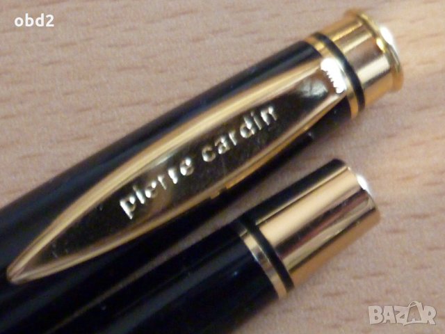 Оригинална писалка Pierre Cardin с позлатено перо от iridium, снимка 4 - Антикварни и старинни предмети - 23940023
