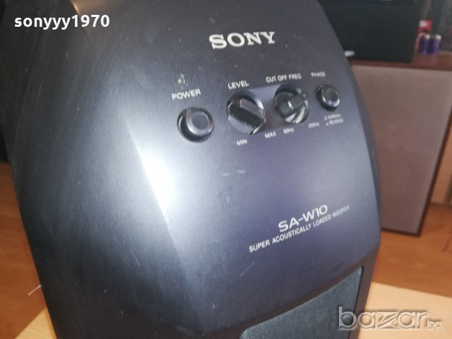 sony sa-w10 active super woofer-42х36х21см-внос швеция, снимка 9 - Тонколони - 20340151