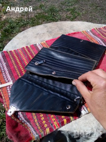 Стара мъжка чантичка за документи, снимка 3 - Антикварни и старинни предмети - 24943424