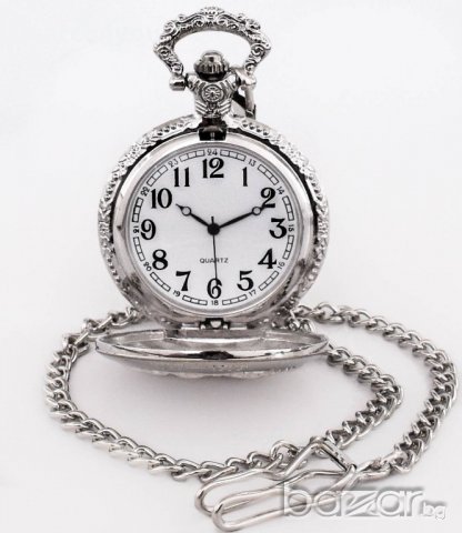 НОВ ДЖОБЕН ЧАСОВНИК. ДЖОБНИ ЧАСОВНИЦИ С ВЕРИЖКА КЮСТЕК.POCKET WATCH.DJOBEN DZHOBEN CHASOVNIK, снимка 2 - Джобни - 20926069