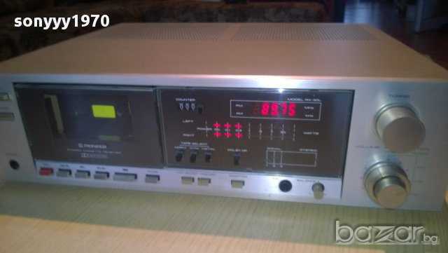 pioneer rx-30l-stereo cassette receiver-made in japan, снимка 9 - Ресийвъри, усилватели, смесителни пултове - 9040357