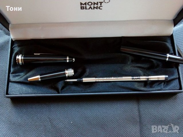 Химикалка Montblanc 100 % оригинална, снимка 16 - Други - 20004833
