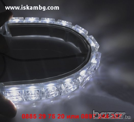 Диодни дневни светлини 12 диода - гъвкави - код 1144, снимка 3 - Аксесоари и консумативи - 12362335