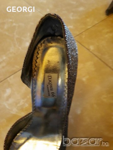 абитуриентски дамски обувки с дамско портмоне