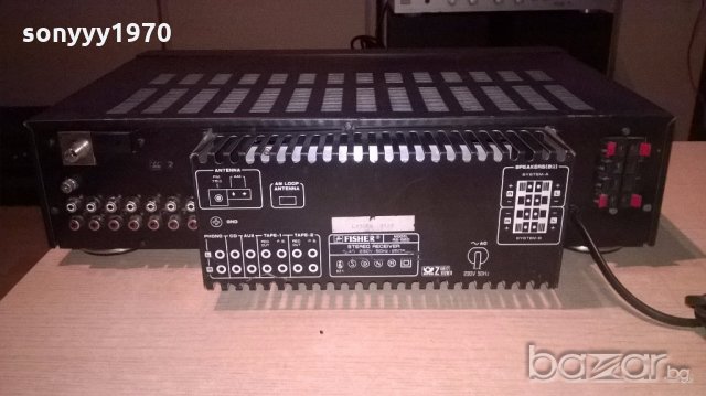 поръчан-fisher rs-560 receiver with equalizer-внос швеицария, снимка 14 - Ресийвъри, усилватели, смесителни пултове - 19856151