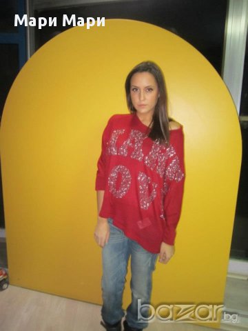 Pause Jeans туника червена 231603, снимка 3 - Туники - 14064943