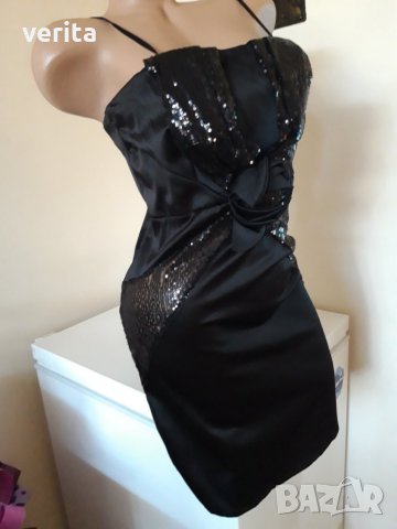 официална черна рокля, снимка 5 - Рокли - 25967746