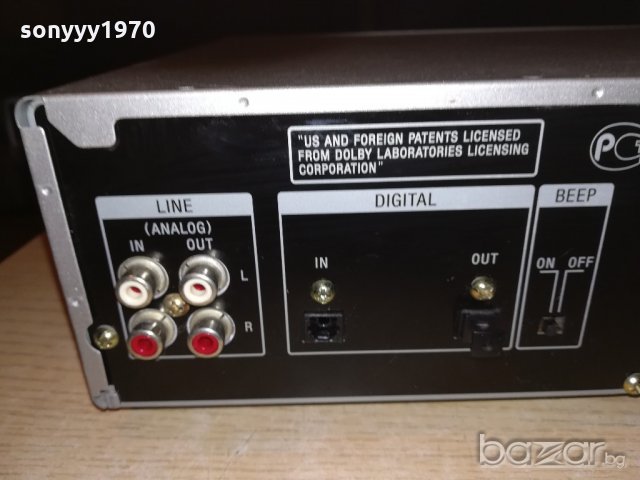 sony mds-s39-minidisc deck-за ремонт-внос швеицария, снимка 15 - Декове - 21146175