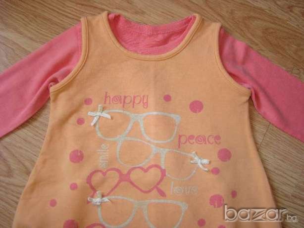 Сет красива туника с блузка, снимка 2 - Детски комплекти - 19424456