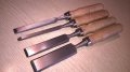 Длета 4 броя 22см с дървени дръжки, снимка 2
