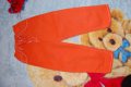 Оранжев дънков комплект, снимка 6