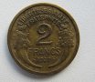  Сет 1, 2 франка и 50 сантима- 1937г., Франция, 202 D, снимка 4