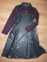 Нова рокля от лилава еко кожа - XL, снимка 8