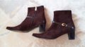 Страхотни гръцки ботички естествен велур !, снимка 2