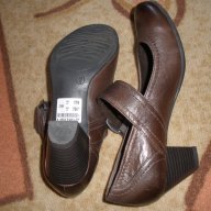 Дамски обувки от естествена кожа. Кафяви. Размер 39. , снимка 4 - Дамски ежедневни обувки - 14244569