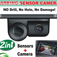 Камера + паркинг сензор и зумер 2в1, снимка 1 - Аксесоари и консумативи - 23819036