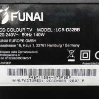 FUNAI LC5-D32BB (разпродава се на модули) ,BA73F0F01021-1 ,BA73F0G0401 ,UF320XA T-CON ,UF320EA , снимка 4 - Части и Платки - 25712695