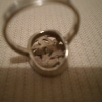 Стар сребърен пръстен с рубини, снимка 6 - Антикварни и старинни предмети - 25628440