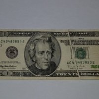 Много рядка 20 доларова банкнота с дефект при отпечатването, снимка 9 - Нумизматика и бонистика - 16138937