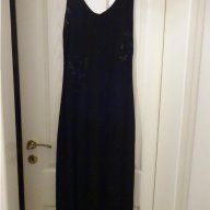 Бална/ официална рокля- черна с брокад, снимка 2 - Рокли - 11359507