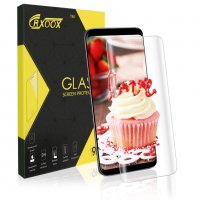 Samsung Galaxy S8 Plus стъклен протектоr Цял, снимка 1 - Фолия, протектори - 23089480