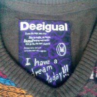 Desigual Original М ефектен пуловер, снимка 7 - Пуловери - 19560569