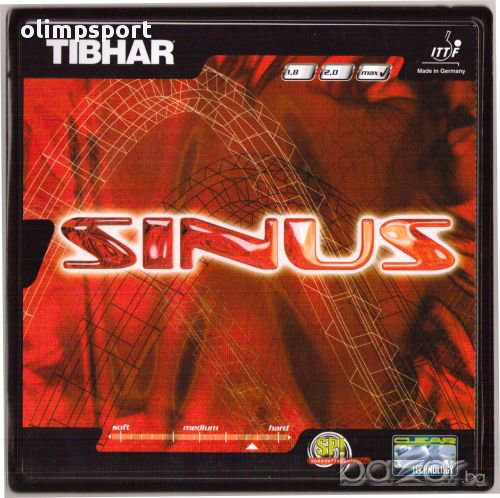 гуми за тенис на маса Tibhar SINUS нови, снимка 1