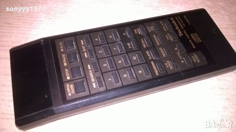 technics eur64798 cd player remote control-внос швеицария, снимка 1