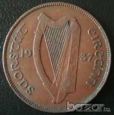 1 пени 1937, Ирландия, снимка 1