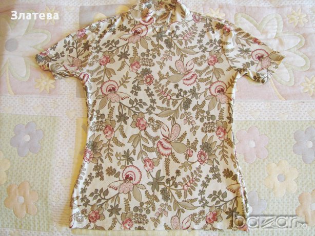 Прекрасна блуза от трико българска, снимка 1