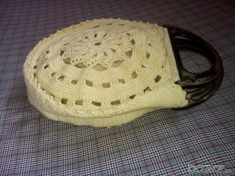 Ретро битова чанта плетена на една кука , снимка 1