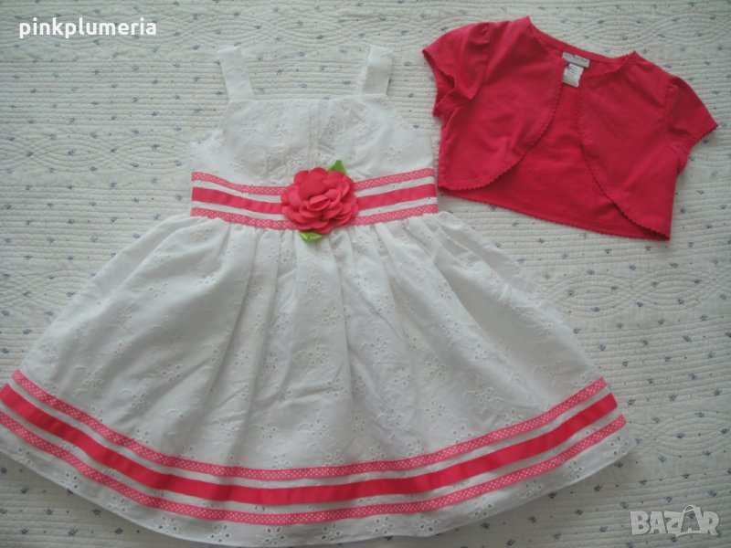 Нова - детска рокля с болеро - Sweet Heart Rose - 4 г., снимка 1