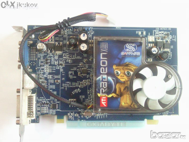 Видео карта Sapphire ATI Radeon X1300PRO 256MB PCI-E DDR2 128bit, снимка 1