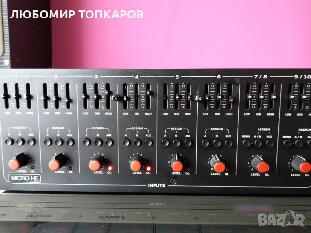 Rane  MLM 103  смесителен пулт , снимка 5 - Ресийвъри, усилватели, смесителни пултове - 25346418