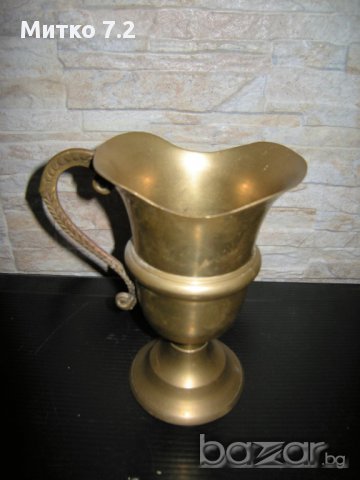Месингова кана, снимка 2 - Други ценни предмети - 17082078
