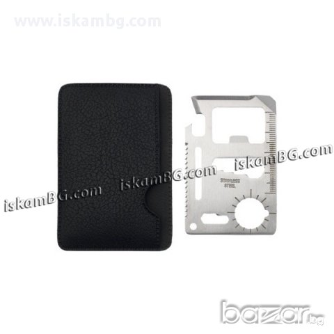 Мултифункционална карта инструмент 15 в 1 - код 0760, снимка 3 - Други спортове - 13720685