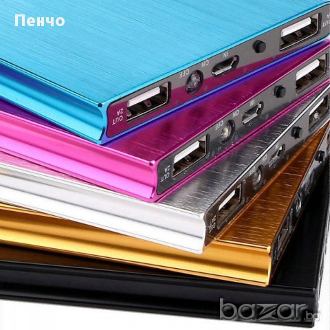 Външна батерия, преносима за телефон 20000 mAh Battery Charger Power Bank , снимка 7 - Външни батерии - 15361508