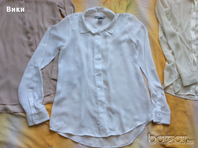 Елегантна дамска риза в три цвята Н&М, снимка 4 - Ризи - 14570868