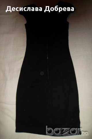 Черна рокля Юнона, снимка 3 - Рокли - 12560509