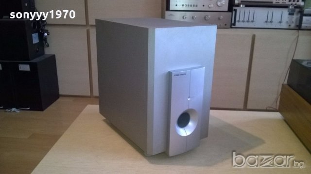 palladium powered subwoofer-33х33х20см-активен буфер-внос швеицария, снимка 6 - Тонколони - 18206498