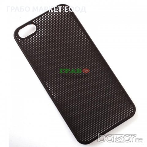 Калъф за телефон метален за iPHONE 5 - черен, снимка 2 - Калъфи, кейсове - 15962302